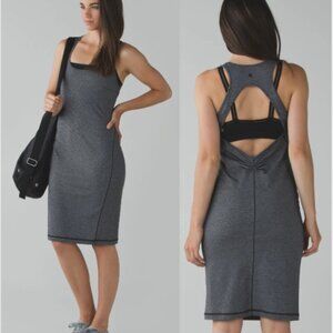 Lululemon Gray Bodycon Dress